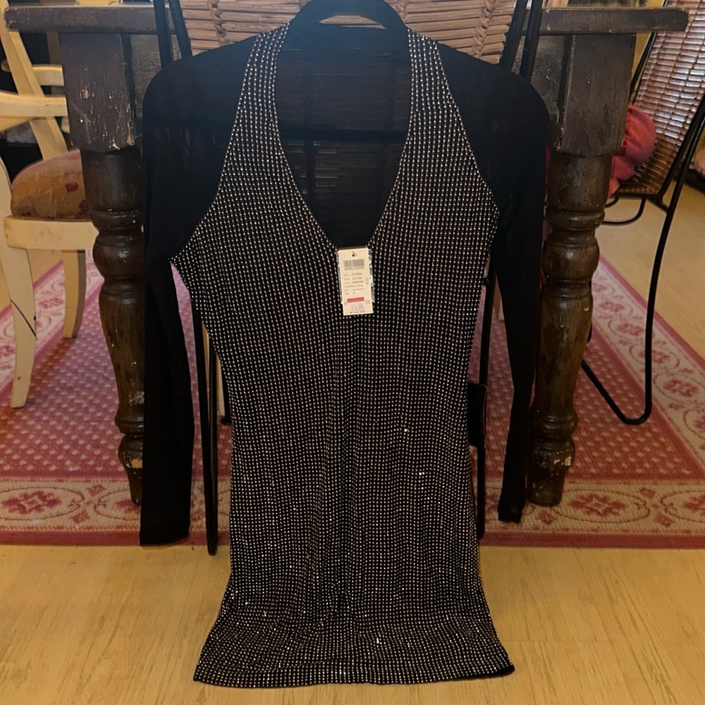 NWT Arden B beaded mini dress